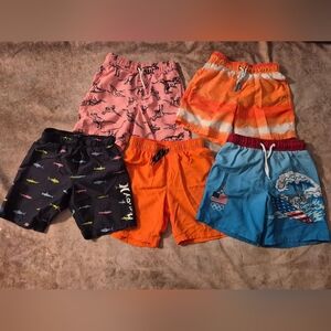 Colorful Kids's Swim Shorts Set